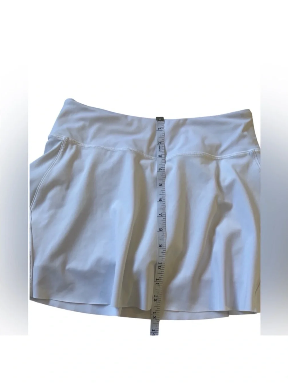 ATHLETA Girl Ace Skort Jupe-Short Ace Sporty Skort White Size 12